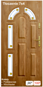 PLUS 54 przeszklone Tłoczenie 7s4