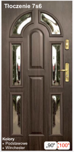 PLUS 54 przeszklone Tłoczenie 7s6