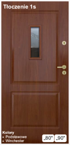 PLUS 54 przeszklone Tłoczenie 1s