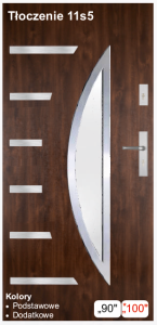 KMT PLUS 54 INOX  Tłoczenie 11s5