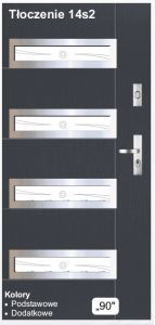 KMT PLUS 75 INOX Tłoczenie 14s2