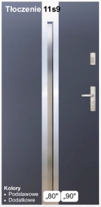 KMT PLUS 75 INOX Tłoczenie 11s9