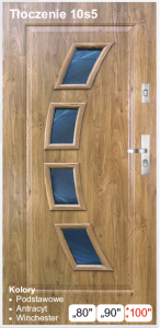 PLUS 54 przeszklone Tłoczenie 10s5