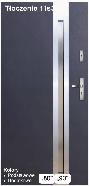 Tłoczenie 11s3 plus 75 inox
