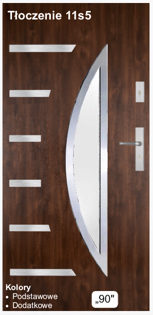 Tłoczenie 11s5 plus 75 inox