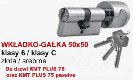 wkładko-gałka kl. 6/kl.C 50x50