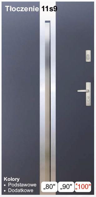 Tłoczenie 11s9 inox