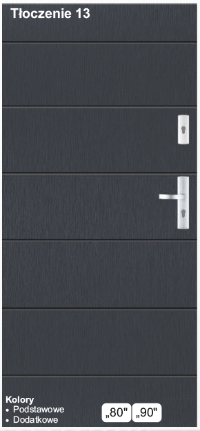 Tłoczenie 13 plus 75