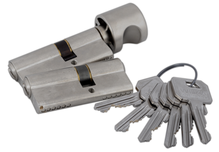 system jednego klucza satyna