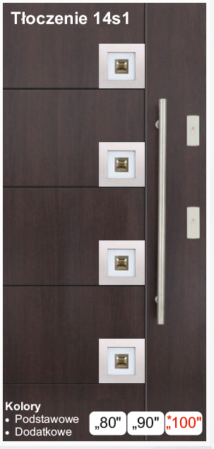 Tłoczenie 14s1 inox