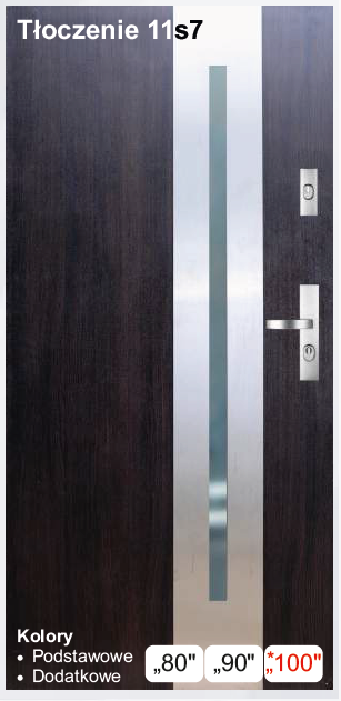 Tłoczenie 11s7 inox