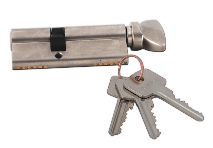 wkładko-gałka klucz satyna