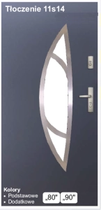 KMT PLUS 75 INOX Tłoczenie 11s14