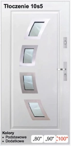 KMT PLUS 54 INOX  Tłoczenie 10s5