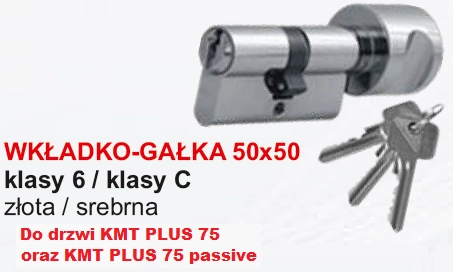 wkładko-gałka kl. 6/kl.C 50x50