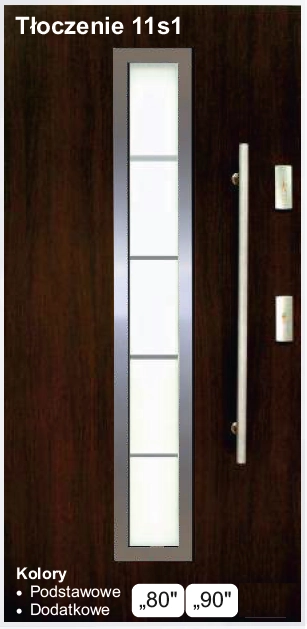 Tłoczenie 11s1 plus 75 inox