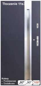 KMT PLUS 54 INOX  Tłoczenie 11s3
