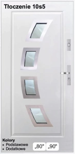 KMT PLUS 75 INOX Tłoczenie 10s5