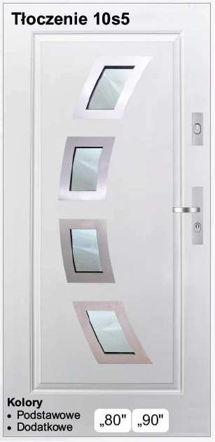 Tłoczenie 10s5 plus 75 inox