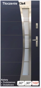 KMT PLUS 54 INOX  Tłoczenie 13s4